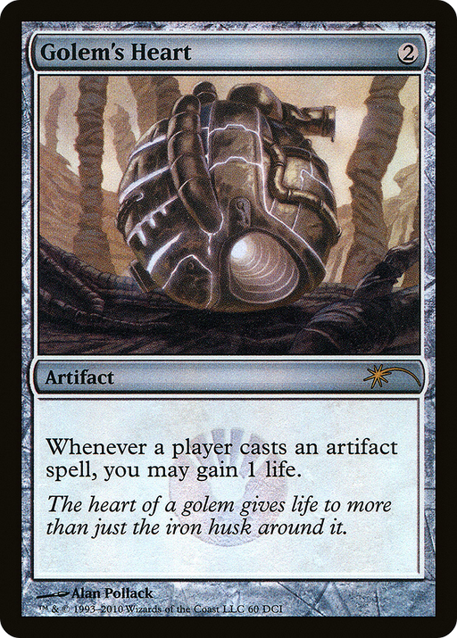 Golem's Heart (WPN-060) [Misc] DCI Promos Foil MTG Single Wizards of the Coast
