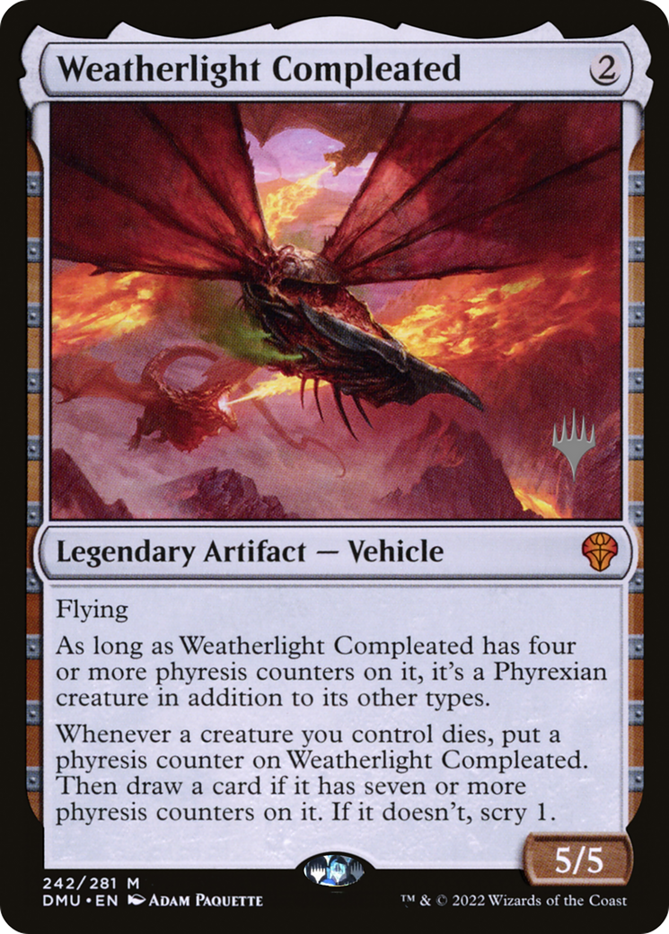 Weatherlight Compleated (PPDMU-242) [Dominaria United Promos] Foil MTG Single Wizards of the Coast