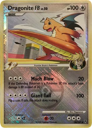 Dragonite FB - 56/147 (League Promo) Reverse Holofoil [Promos: League & Championship Cards] Pokemon Single Pokémon