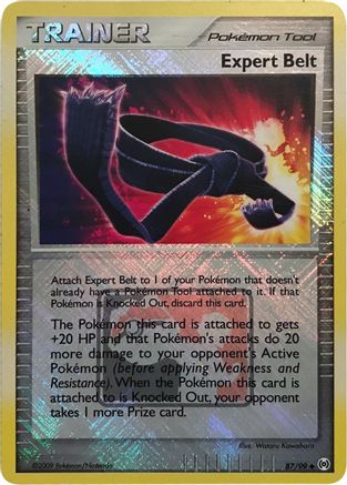 Expert Belt - 87/99 (League Promo) Reverse Holofoil [Promos: League & Championship Cards] Pokemon Single Pokémon
