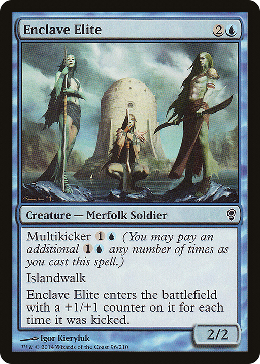 Enclave Elite (CNS-096) [Conspiracy] Foil MTG Single Wizards of the Coast