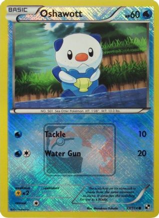 Oshawott - 27/114 (League Promo) Reverse Holofoil [Promos: League & Championship Cards] Pokemon Single Pokémon