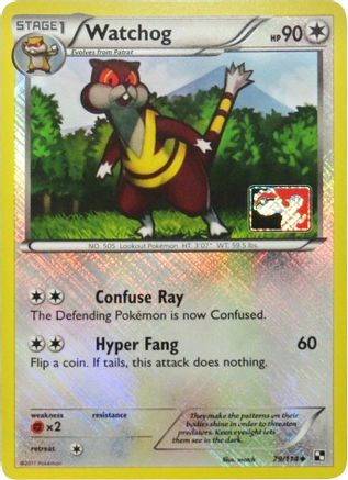Watchog - 79/114 (League Promo) Reverse Holofoil [Promos: League & Championship Cards] Pokemon Single Pokémon