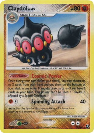 Claydol - 15/106 (League Promo) Reverse Holofoil [Promos: League & Championship Cards] Pokemon Single Pokémon