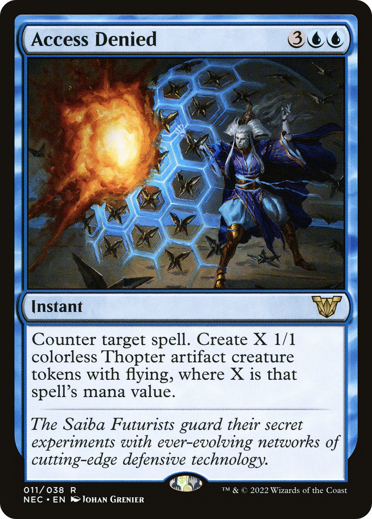 Access Denied [Kamigawa: Neon Dynasty Commander] MTG Single Magic: The Gathering