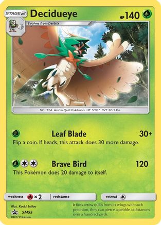 Decidueye - SM55 (SM55/248) Holofoil [SM: Black Star Promos] Pokemon Single Pokémon