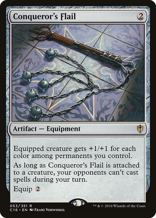 Conqueror's Flail (C16-053) [Commander 2016] MTG Single Wizards of the Coast