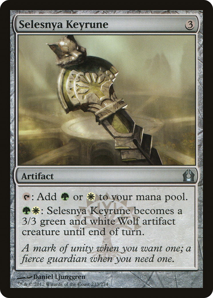 Selesnya Keyrune (RTR-233) [Return to Ravnica] MTG Single Wizards of the Coast