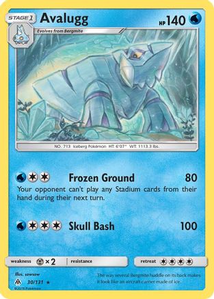Avalugg (/131) [SM: Forbidden Light] Pokemon Single Pokémon