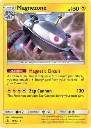 Magnezone (/131) Holofoil [SM: Forbidden Light] Pokemon Single Pokémon