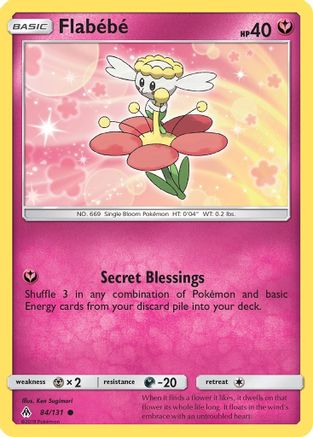 Flabebe (84/131) [SM: Forbidden Light] Pokemon Single Pokémon