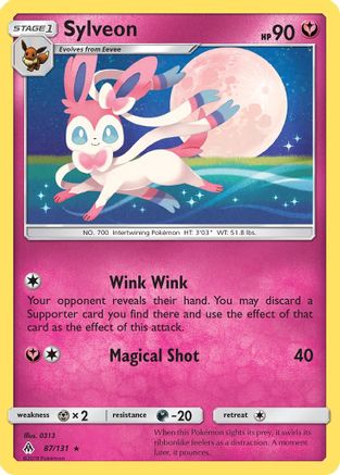 Sylveon (87/131) [SM: Forbidden Light] Pokemon Single Pokémon