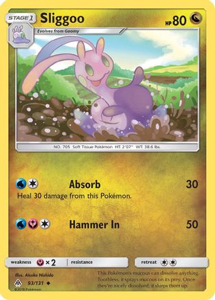 Sliggoo (93/131) Reverse Holofoil [SM: Forbidden Light] Pokemon Single Pokémon