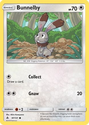 Bunnelby (97/131) [SM: Forbidden Light] Pokemon Single Pokémon