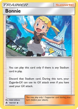 Bonnie (/131) Reverse Holofoil [SM: Forbidden Light] Pokemon Single Pokémon