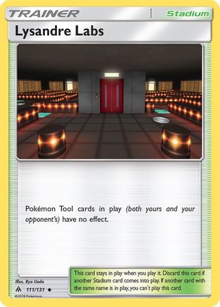 Lysandre Labs 111/131 [SM: Forbidden Light] Pokemon Single Pokémon