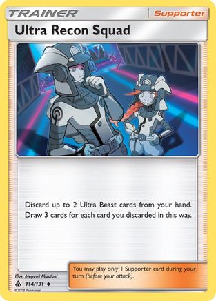 Ultra Recon Squad (114/131) Reverse Holofoil [SM: Forbidden Light] Pokemon Single Pokémon