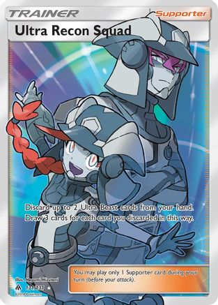 Ultra Recon Squad (Full Art) 131/131 Holofoil [SM: Forbidden Light] Pokemon Single Pokémon
