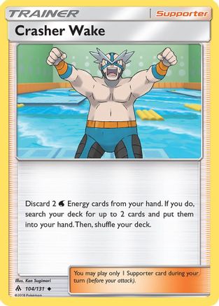 Crasher Wake (/131) [SM: Forbidden Light] Pokemon Single Pokémon