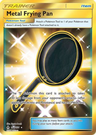 Metal Frying Pan (Secret) 144/131 Holofoil [SM: Forbidden Light] Pokemon Single Pokémon