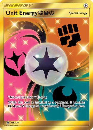 Unit Energy FDY (Secret) (/131) Holofoil [SM: Forbidden Light] Pokemon Single Pokémon