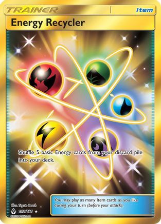 Energy Recycler (Secret) (143/131) Holofoil [SM: Forbidden Light] Pokemon Single Pokémon