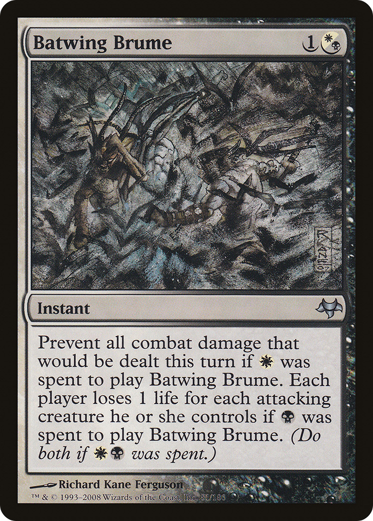 Batwing Brume (EVE-081) [Eventide] Foil MTG Single Wizards of the Coast