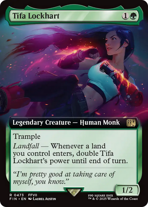 Tifa Lockhart (FIN-473) [FINAL FANTASY] (Extended Art) MTG Single Wizards of the Coast