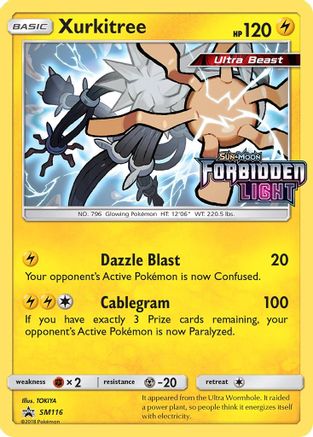 Xurkitree - SM116 (Prerelease) (/248) Holofoil [SM: Black Star Promos] Pokemon Single Pokémon