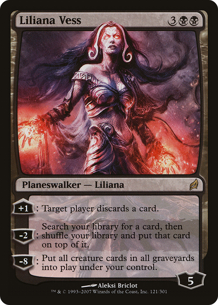 Liliana Vess [Lorwyn] MTG Single Magic: The Gathering