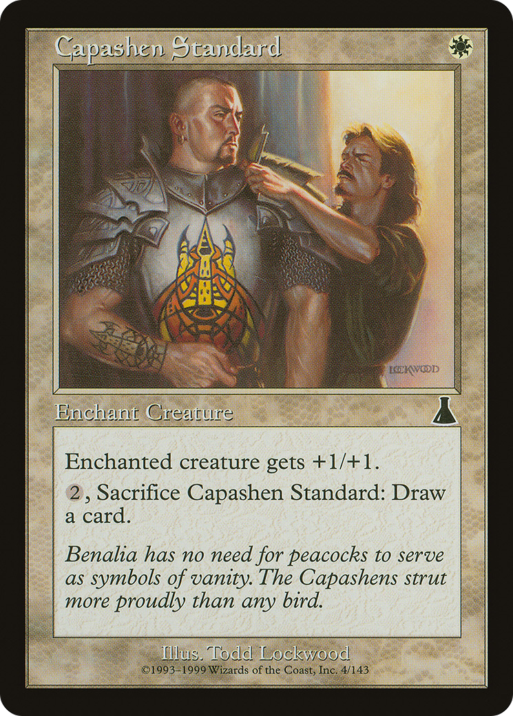 Capashen Standard (UDS-004) [Urza's Destiny] Foil MTG Single Wizards of the Coast