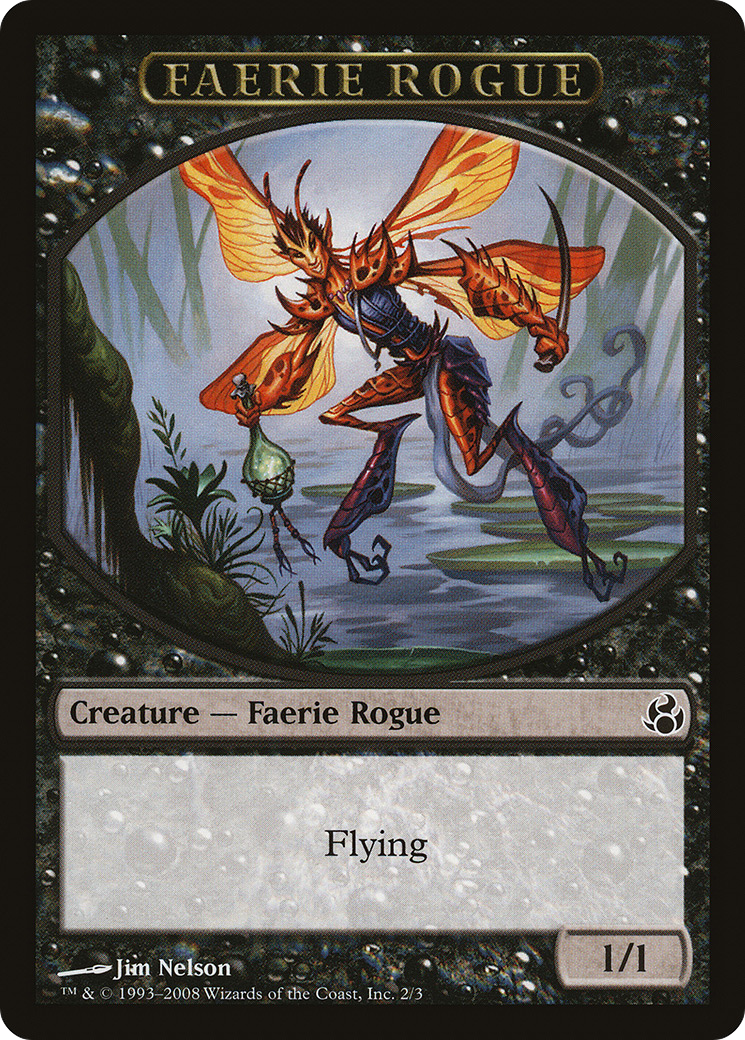 Faerie Rogue Token (MOR-002) [Tokens] Morningtide Tokens MTG Single Wizards of the Coast