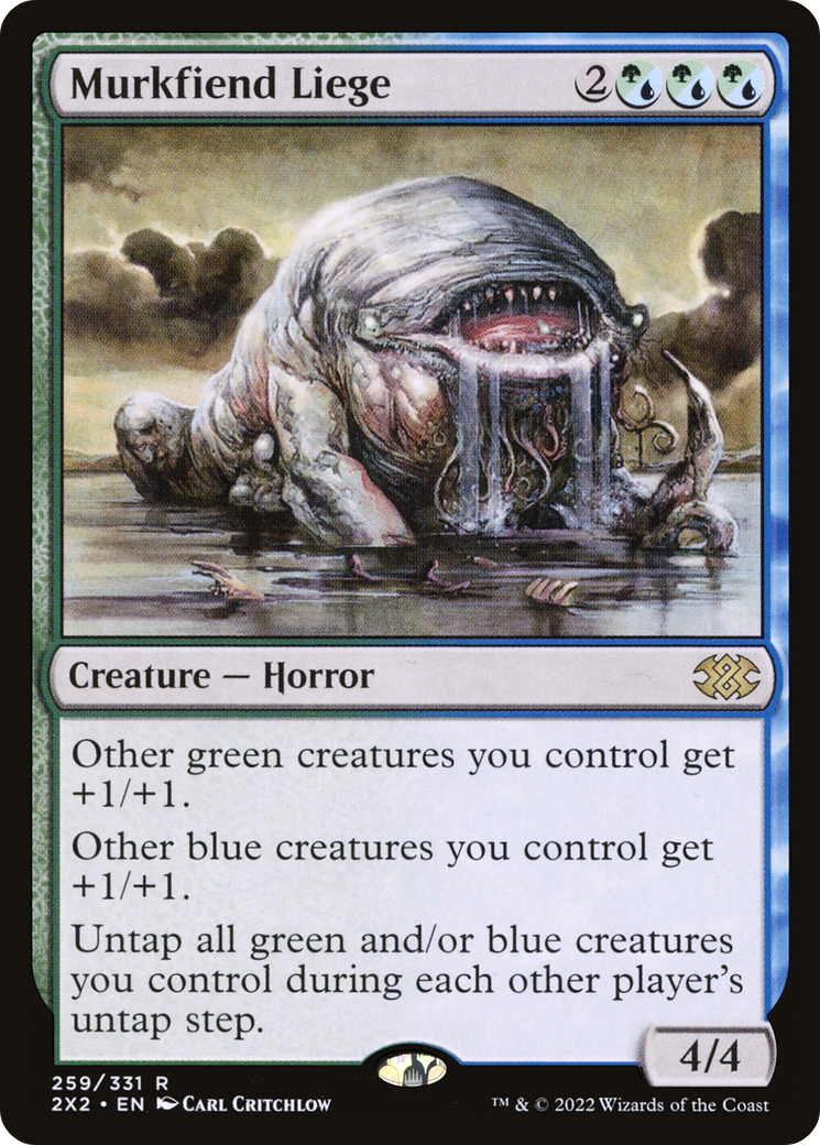 Murkfiend Liege (2X2-259) [Double Masters 2022] MTG Single Wizards of the Coast
