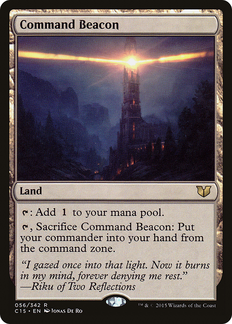Command Beacon (C15-056) [Commander 2015] MTG Single Wizards of the Coast