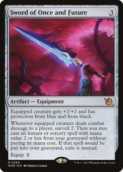 Sword of Once and Future (MOM-265) [March of the Machine] MTG Single Wizards of the Coast