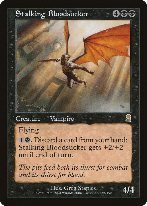Stalking Bloodsucker (ODY-163) [Odyssey] MTG Single Wizards of the Coast