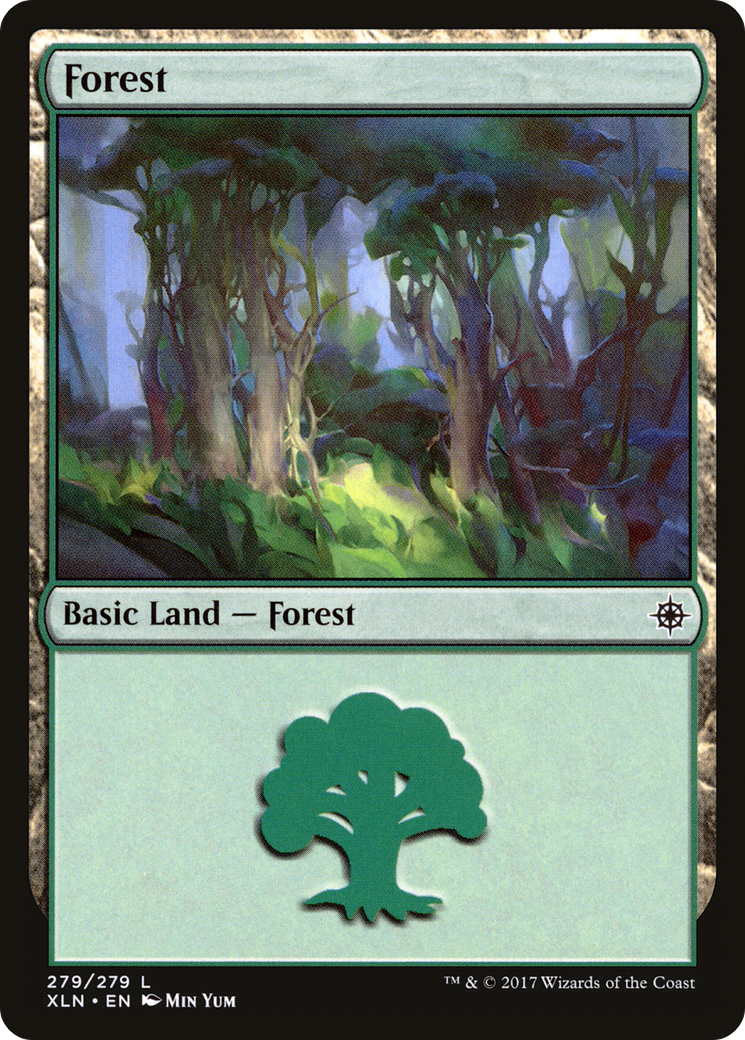 Forest (279) (XLN-279) [Ixalan] MTG Single Wizards of the Coast