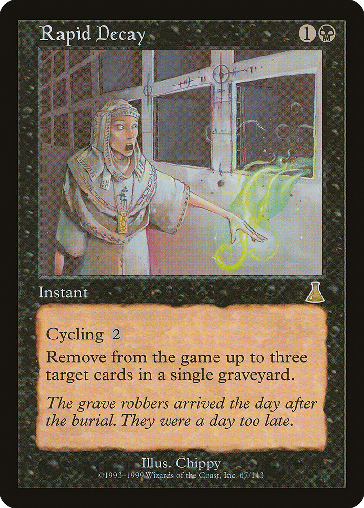 Rapid Decay (UDS-067) [Urza's Destiny] Foil MTG Single Wizards of the Coast