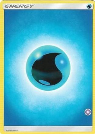 Water Energy (6) () [SM: Trainer Kit Alolan Sandslash & Alolan Ninetales] Pokemon Single Pokémon