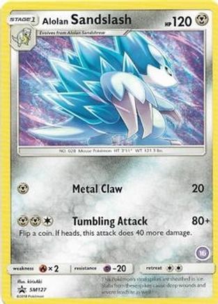 Alolan Sandslash (16) () [SM: Trainer Kit Alolan Sandslash & Alolan Ninetales] Pokemon Single Pokémon