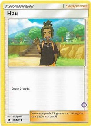 Hau (19) (Alolan Sandslash Half-Deck) () [SM: Trainer Kit Alolan Sandslash & Alolan Ninetales] Pokemon Single Pokémon