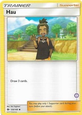 Hau (23) (Alolan Sandslash Half-Deck) () [SM: Trainer Kit Alolan Sandslash & Alolan Ninetales] Pokemon Single Pokémon