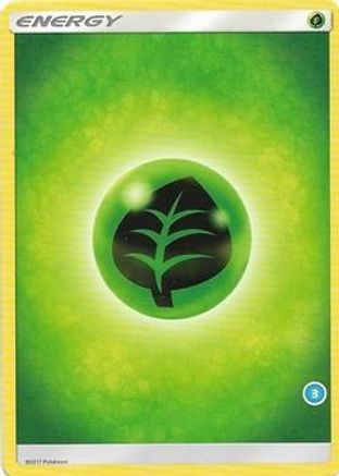 Grass Energy (3) () [SM: Trainer Kit Alolan Sandslash & Alolan Ninetales] Pokemon Single Pokémon