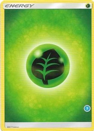 Grass Energy (7) () [SM: Trainer Kit Alolan Sandslash & Alolan Ninetales] Pokemon Single Pokémon