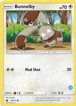 Bunnelby (4) () [SM: Trainer Kit Alolan Sandslash & Alolan Ninetales] Pokemon Single Pokémon