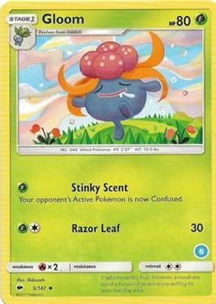 Gloom (6) () [SM: Trainer Kit Alolan Sandslash & Alolan Ninetales] Pokemon Single Pokémon