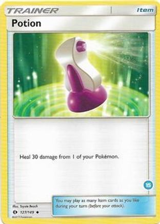 Potion (15) () [SM: Trainer Kit Alolan Sandslash & Alolan Ninetales] Pokemon Single Pokémon