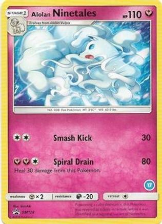 Alolan Ninetales (17) () [SM: Trainer Kit Alolan Sandslash & Alolan Ninetales] Pokemon Single Pokémon