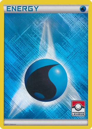 Water Energy (2011 Pokemon League Promo) () Holofoil [Promos: League & Championship Cards] Pokemon Single Pokémon