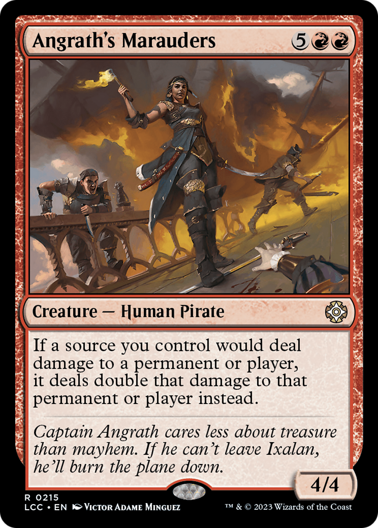 Angrath's Marauders (LCC-215) [The Lost Caverns of Ixalan Commander] MTG Single Wizards of the Coast